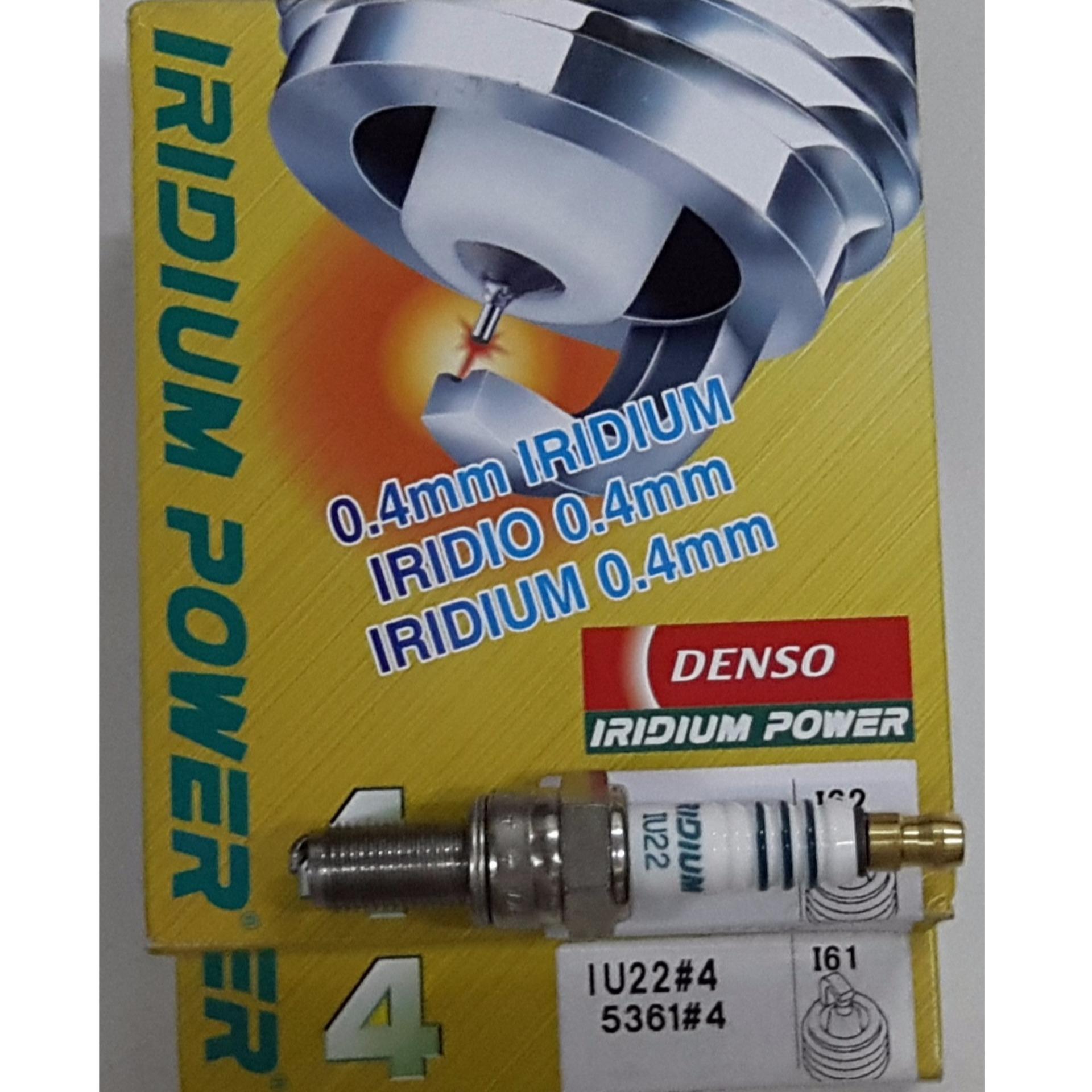 [HCM]1 Bugi DENSO JAPAN Iridium IU22 (AB110Lead 110VisionWave RS/RSX/S110BladeFu Neo FiFu IIExcelSu EN150Impulse) - Made in Japan.