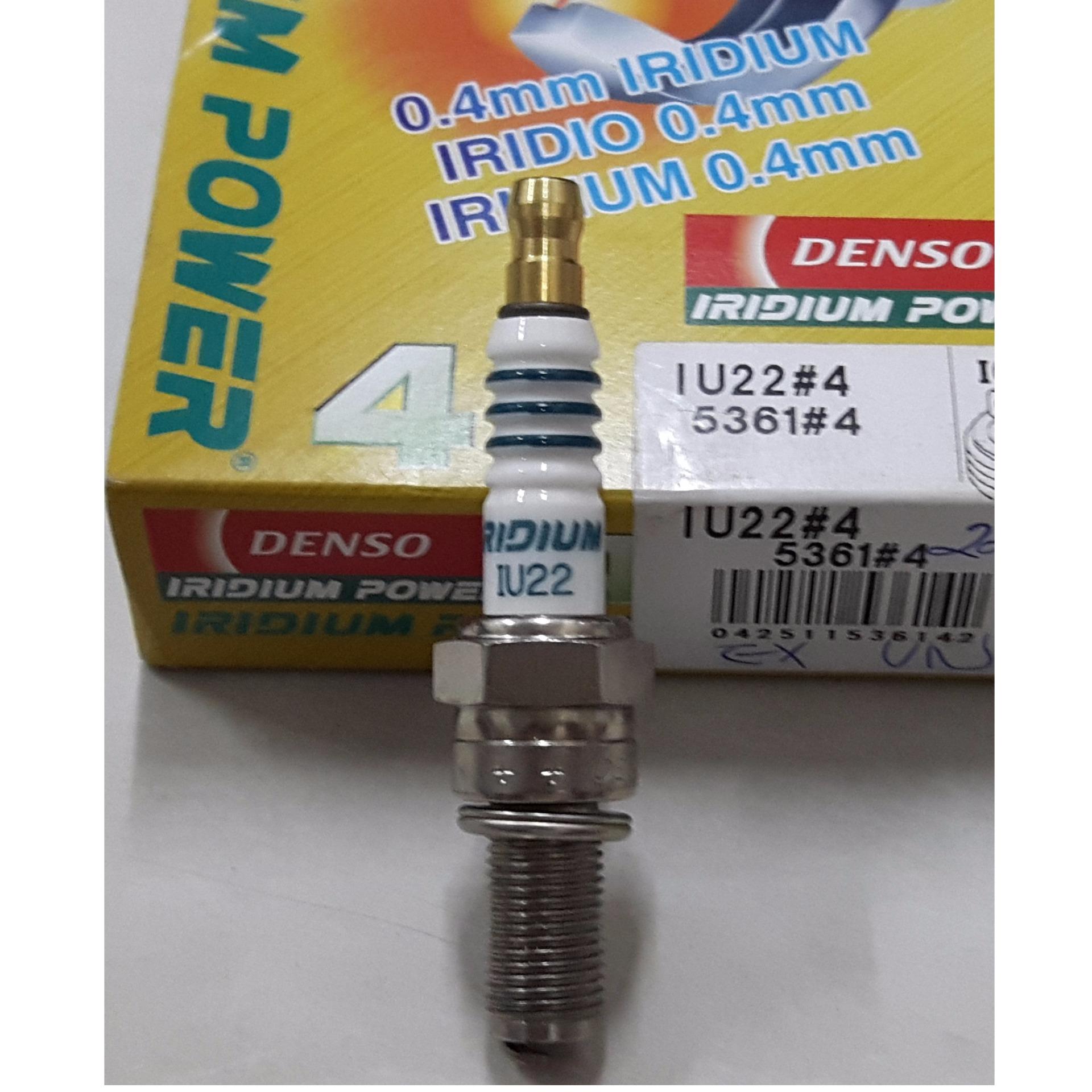 [HCM]1 Bugi DENSO JAPAN Iridium IU22 (AB110Lead 110VisionWave RS/RSX/S110BladeFu Neo FiFu IIExcelSu EN150Impulse) - Made in Japan.