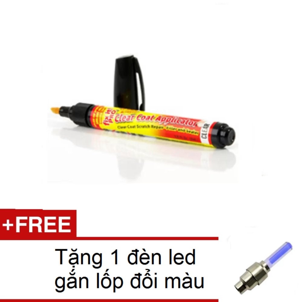 Bút Xóa Vết Xước Cho Ô Tô Xe Máy TI164 1A + Tặng 1 đèn led gắn lốp đổi màu TI131