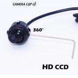 Camera lùi gắn gương chiếu hậu ô tô (Đen)