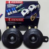 Pair of Horn 12V DENSO JAPAN (for cars & motorcycles) - Made in Indonesia.