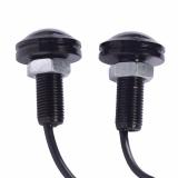 [HCM]Cặp led xinhan nút áo gắn xe máy (đen-sáng đỏ)