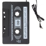 Car Cassette Adaptor Disc Digital Audio Tape for / MP3 / CD Player (Black)