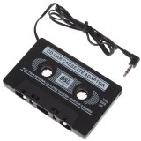 Car Cassette Adaptor Disc Digital Audio Tape for / MP3 / CD Player (Black)