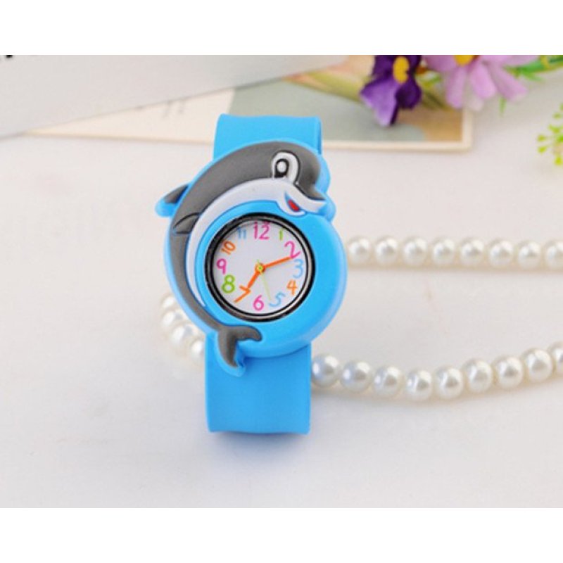 Children Fashion Digital Watches Funny Cartoon Character for Boys (Dolphin) - intl bán chạy