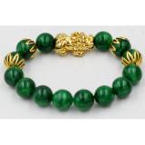 Chuỗi tay cẩm thạch 12 ly charm Tỳ hưu TH38