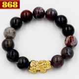 Chuỗi tay gỗ hóa thach 14 ly cẩn tỳ hưu th32