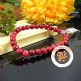 Chuỗi tay phong thủy đá ruby 6li giác