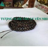Chuỗi vòng 108 hạt gỗ mun cao cấp 8mm 