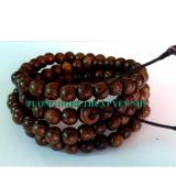 Chuỗi vòng 108 hạt gỗ muồng vân 8mm