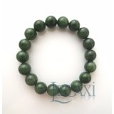 Chuỗi vòng đeo tay đá Ngọc bích Nephrite TỰ NHIÊN 9mm NP57 LeGaXi