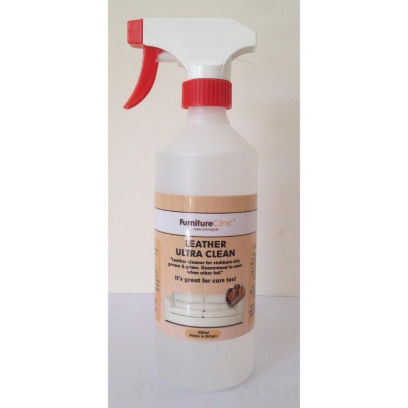 Chuyên làm sạch nội thất ghế da cao cấp - Leather Ultra 500ml