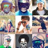 Combo 10 Khăn Đa Năng Đi Phượt Style Cá Tính Chống Nắng Chống Bụi