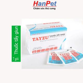 Hanpet - Combo 7 gói tẩy giun chó mèo - mỗi gói 4g  403 7 thumbnail