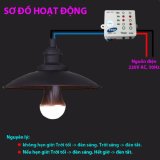 [HCM]Công tắc cảm biến ánh sáng TPE ST01 Điện áp 220V AC - 5A