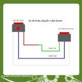 Công tắc Hazard 3 dây dành cho xe máy Greennerworks