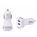 CỦ SẠC 2 Ổ CẮM HIỆN ĐẠI CHO XE HƠI (TRẮNG)