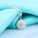 Dây chuyền bạc 925 trái châu Shambhala sn-ma114
