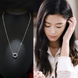 Dây chuyền bạc S925 Hàn Quốc huyền thoại biển xanh