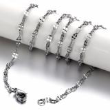 Dây chuyền inox dài 50 cm dc139