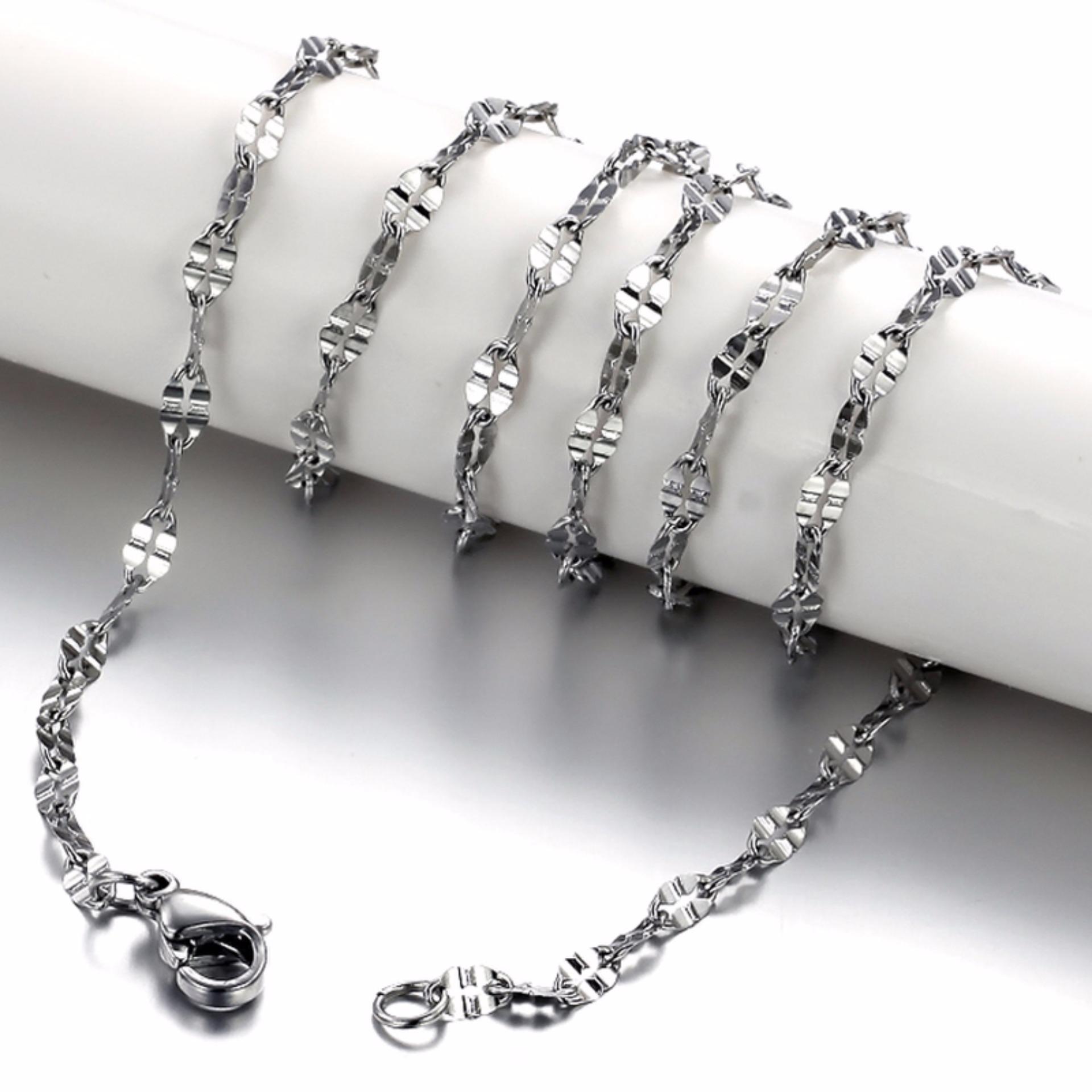 Dây chuyền inox dài 50 cm dc139
