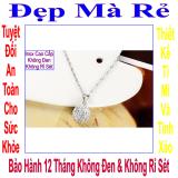 (Ensure stone grain snugly đều đẹp) women necklaces stainless steel đẹp that cheap have left hand European style halter twist-commitment 1 Đổi 1 if Hoen, rust