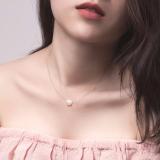 [HCM]Dây Chuyền Mặt Ngọc Trai Cao Cấp - Trắng