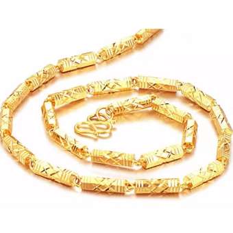 Dây chuyền nam mạ vàng 18K