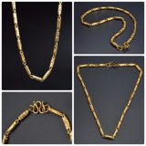 Dây chuyền nam mạ vàng 18K