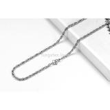 Dây chuyền titan móc máy cực sáng D10