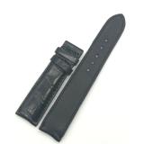 Dây đồng hồ da Cá Sấu SIZE 20mm (đen)