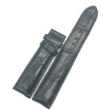 Dây đồng hồ da Cá Sấu SIZE 20mm (đen)