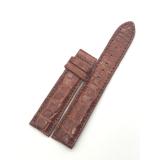 Dây đồng hồ da Cá Sấu Vân Tròn SIZE 20mm (nâu)