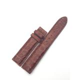 Dây đồng hồ da Cá Sấu Vân Tròn SIZE 20mm (nâu)