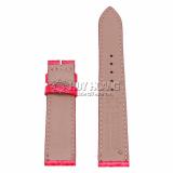 Dây đồng hồ da đà điểu màu hồng TH8433