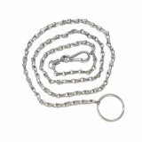 Dây Xích Đan Kép Inox 304 Móc Khóa Bấm Giọt Nước Dài 1m3 Chuyên Dùng Làm Dây Dắt Thú Cưng