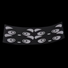 Delicate Ear Piercing Stretching Kit 00G-16G Tapers Plug Tunnel Stretcher Black Black 1.6 -