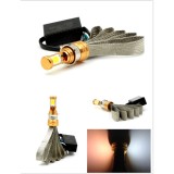 Đèn Fa-cos 2 led có râu tản nhiệt gắn xe máy