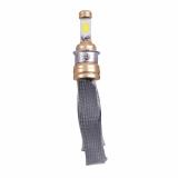 Đèn Fa-cos 2 led có râu tản nhiệt gắn xe máy (Cos vàng- Fa trắng-M5-T)