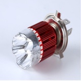 Đèn Fa led 3 chân H4-7 màu gắn pha xe máy  358 TI