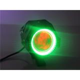 Đèn Fa led trợ sáng U7 cho xe máy GreenNetworks (ánh sáng xanh lá)