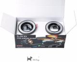 Đèn LED Bi Lồi Độ Gầm Xe Ô Tô - Đường kính 77mm - Màu Xanh lam