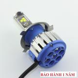 Đèn led H4 TURBO T1 fa-cos xe máy 6000k ( sáng trắng )