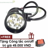 Đèn led L4 trợ sáng + Tặng công tắc
