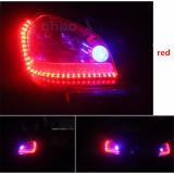 Đèn led mí mắt xe hơi màu đỏ cực chất