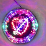 Đèn LED trang trí oto, xe máy ( hình trái tim )