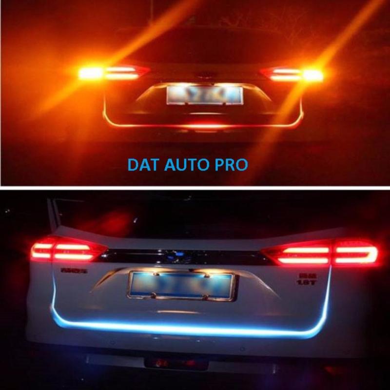Đèn led trang trí viền cốp xe hơi 5 màu hiệu ứng đẹp mắt.