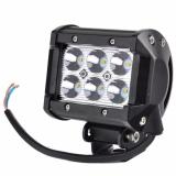 Đèn led trợ sáng c6 18w + tặng 1 đèn led gắn van xe k 309.