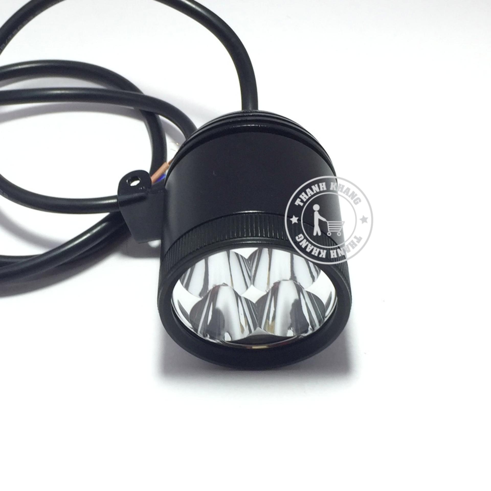 Đèn Fa led trợ sáng L4 cho xe máy và ô tô 30w