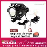Đèn led u7 GreenNetworks (vòng angel xanh dương) + Tặng công tắc